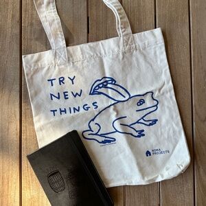 NWT NOMA Taste Buds R & D Club Noma Projects Fermentation Lab- Tote & Notebook